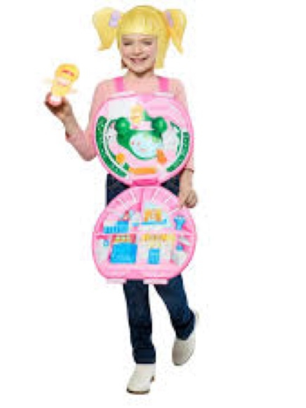 Rubie's Pink Kids Poly Pocket Halloween costume (SHELL ONLY)